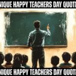 unique happy teachers day quotes