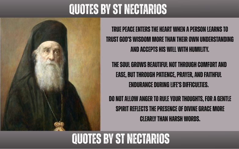 Quotes by St Nectarios