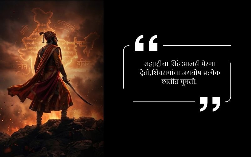 shivaji maharaj shayari in marathi