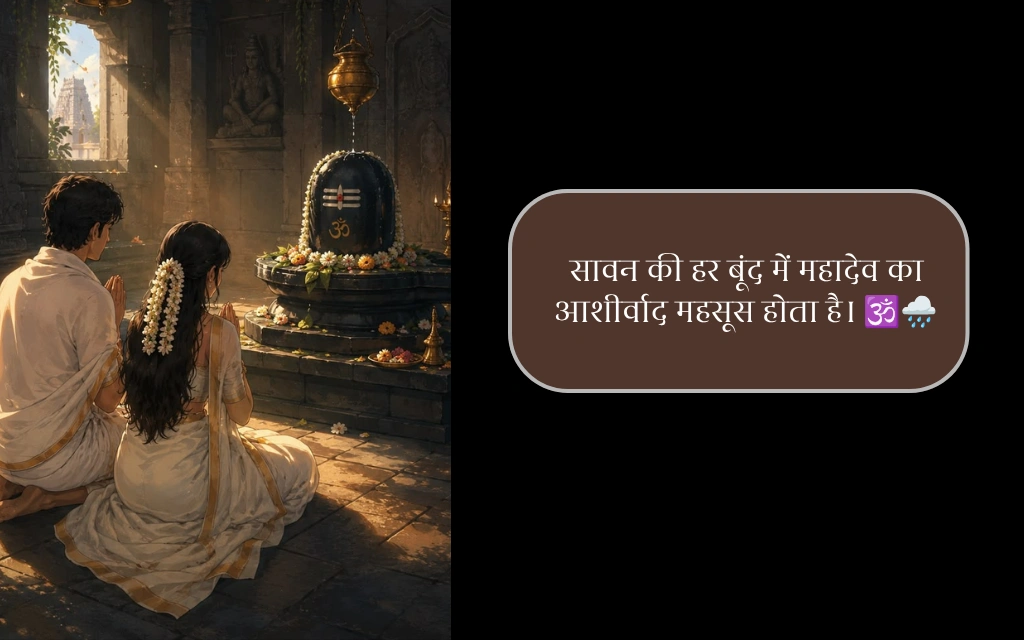 Romantic Sawan Quotes in Hindi