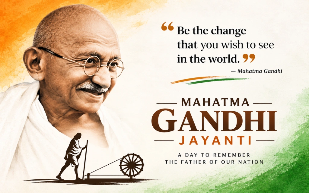 100+ Best Mahatma Gandhi Jayanti Quotes: दिल छू लेने वाले अनमोल विचार और संदेश 🇮🇳✨– Quotewaala 100+ Best Mahatma Gandhi Jayanti Quotes: दिल छू लेने वाले अनमोल विचार और संदेश 🇮🇳✨– Quotewaala