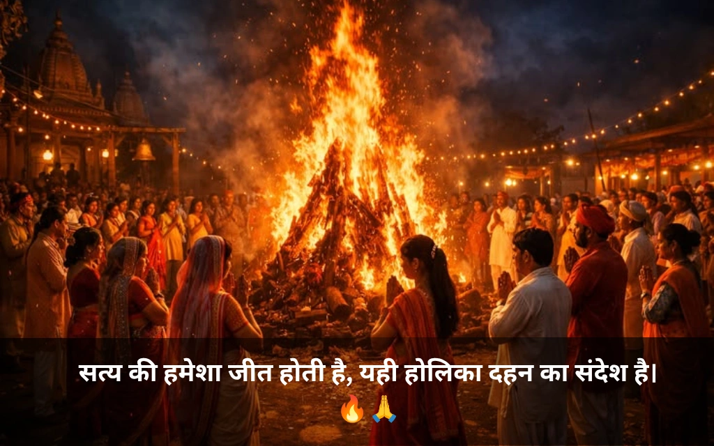 Holika Dahan Quotes In Hindi