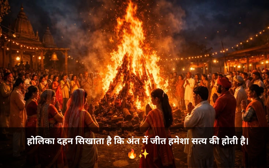 Holika Dahan Quotes In Hindi