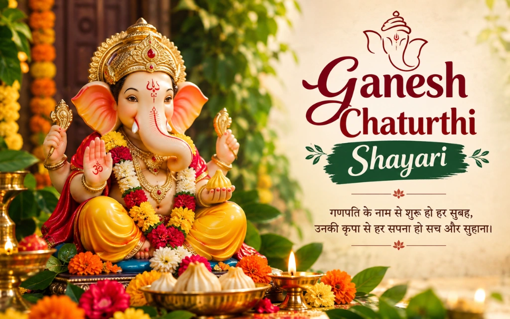 170+ Best Ganesh Chaturthi Shayari: दिल छू लेने वाली गणपति बप्पा की शायरी 🙏🐘✨ – Quotewaala 170+ Best Ganesh Chaturthi Shayari: दिल छू लेने वाली गणपति बप्पा की शायरी 🙏🐘✨ – Quotewaala