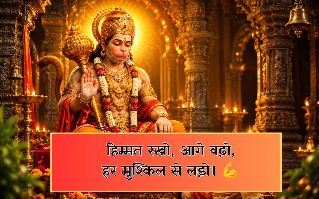 Motivational Lord Hanuman Quotes In Hindi