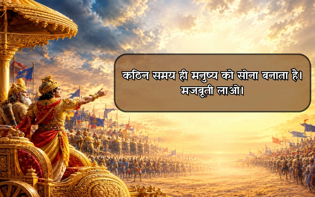 Difficult Time Karma Geeta Quotes In Hindi