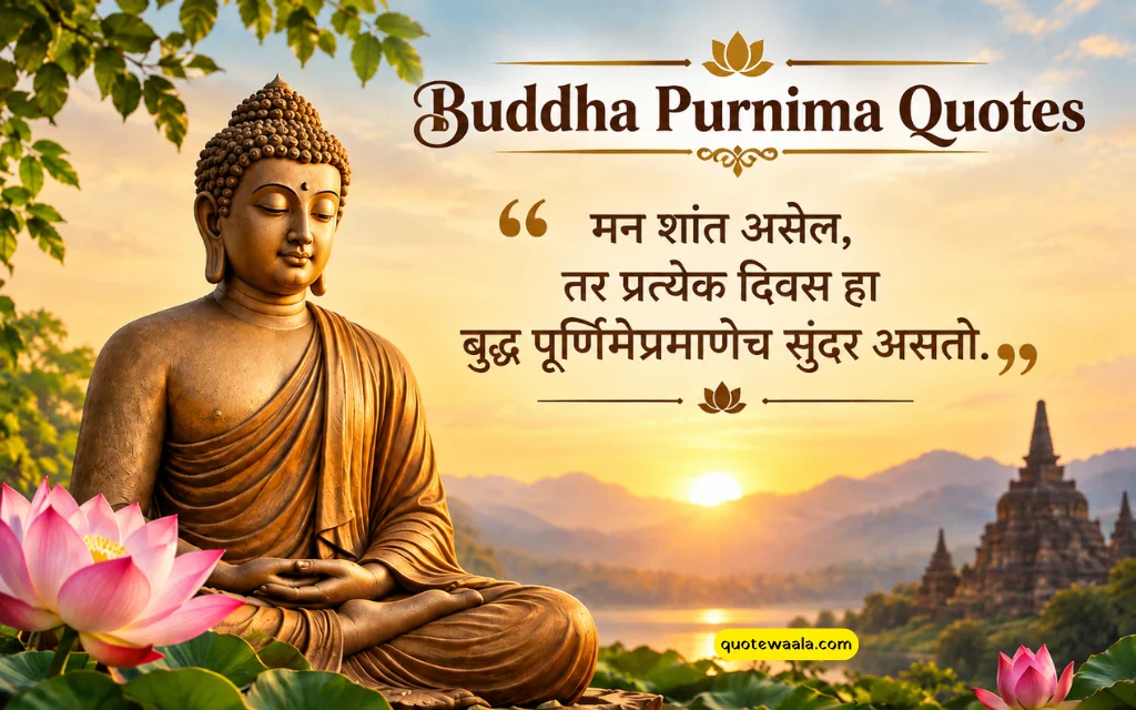 160+ Buddha Purnima Quotes: प्रेरणादायक कोट्स और शुभकामनाएँ 160+ Buddha Purnima Quotes: प्रेरणादायक कोट्स और शुभकामनाएँ