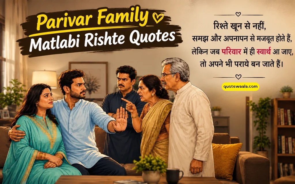 200+ Parivar Family Matlabi Rishte Quotes: दिल छू लेने वाले विचार
