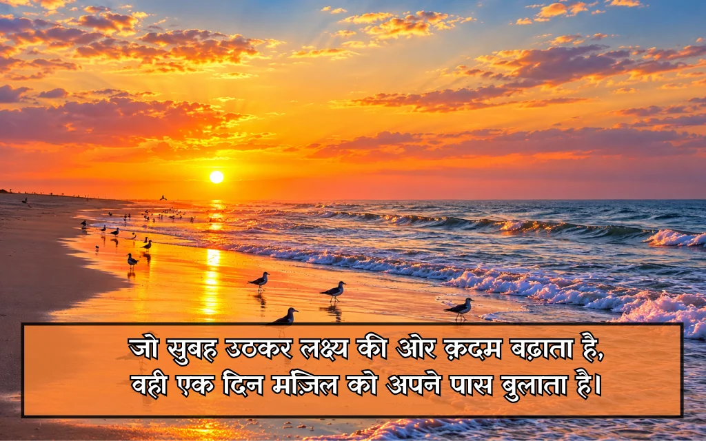 Inspirational Good Morning Quotes In Hindi