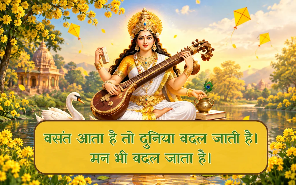 Best Basant Panchami Quotes In Hindi