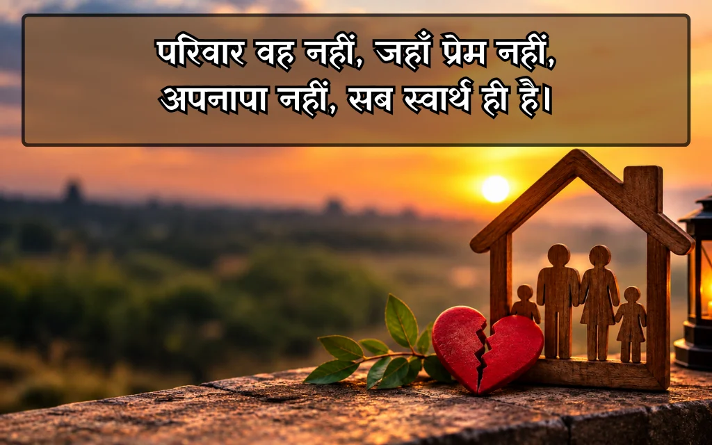 Family Matlabi Rishte Quotes In Hindi